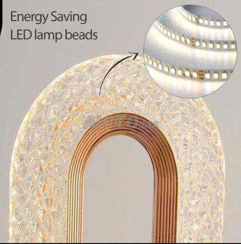 Lampe de chevet décorative rechargeable - - 2