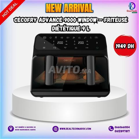 Friteuse à Air Cecotec Cecofry Dual 9000 – 9L