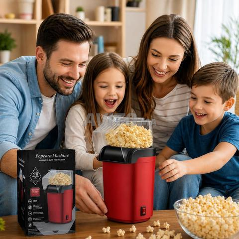 Machine à Popcorn Électrique Sans Huile en 3 minutes