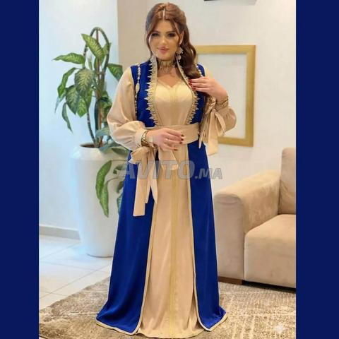 Caftan 2 pièces et cape Mobra avec ceinture - 2
