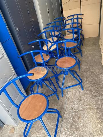 Chaise scolaire / semi métallique / vestiaire - 2