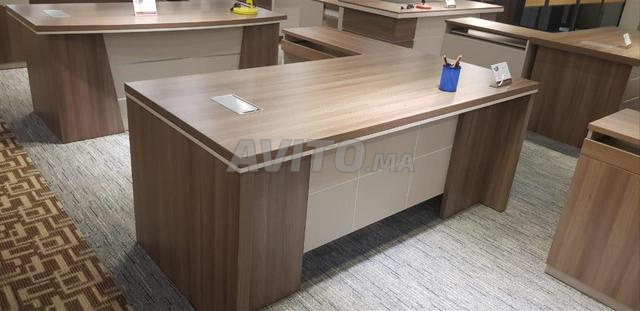 Bureau de direction 2m avec retour/table basse - 2