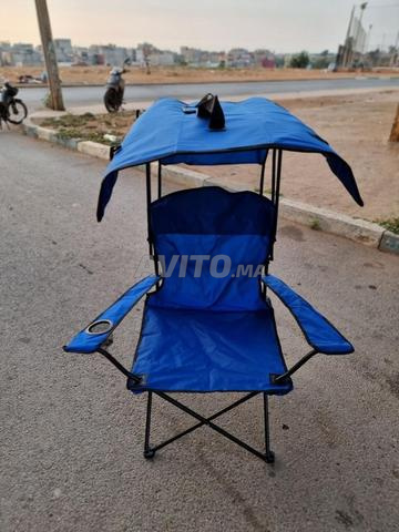Nouveau fauteuil de camping avec parasol. - 2