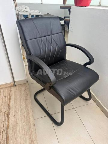 Fauteuil visiteur en mesh piètement luge/bureau - 2