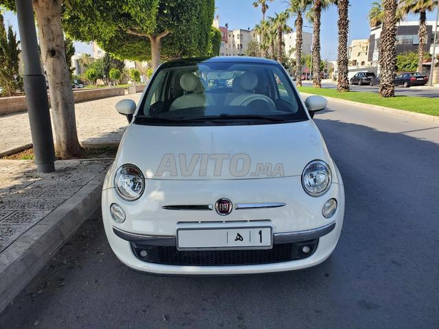 Fiat 500 Diesel Manuelle 2016 à Rabat - 2