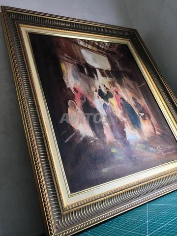 TABLEAU ORIGINAL DE L'ARTISTE ABBES BENCHEKROUN - 2