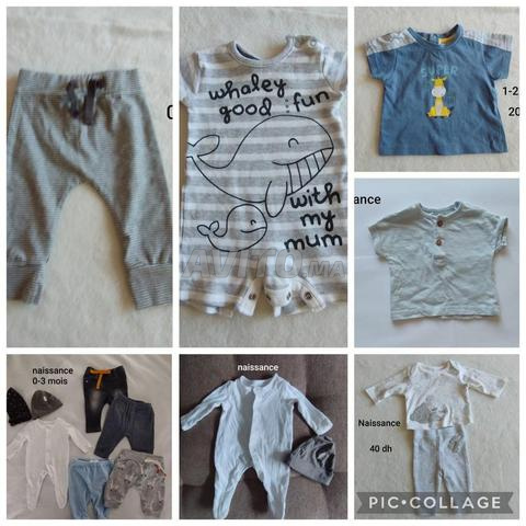 Lot complet vêtements bébé garçon d'Europe 400 dh - 2