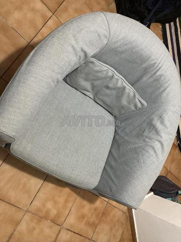 2 chaises IKEA Tullsta, gris - 2