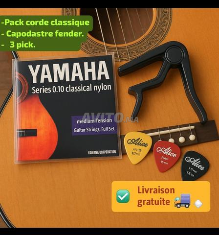 Accessoire corde capodastre guitare stand jack - 2