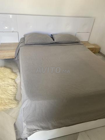 Lit Conforama France avec matelas et chevets - 2