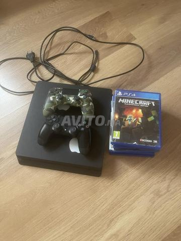PS4 Slim tous les câbles