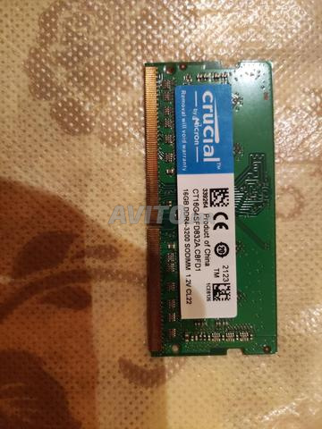 RAM pour ordinateur portable 16 et 8 - 2