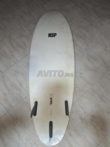 Planche de surf NSP résinée - 2