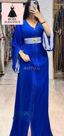 Caftan Hmaoui avec manches élégantes - 2