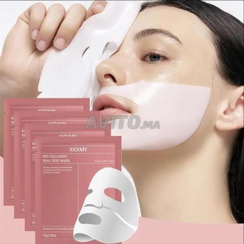 Masque au collagène japonais pour la peau — boîte de 4 pièces - 2