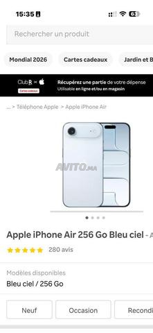 iPhone Air Neuf scellé. 256go