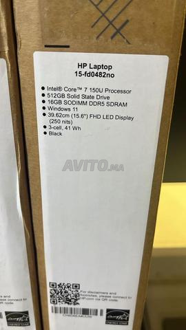 Ordinateur portable HP 15 – Intel Core 7 / 16 Go RAM / 512 Go SSD - 2