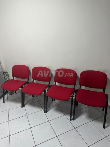 Chaises visiteurs - accueil - salle d'attente
