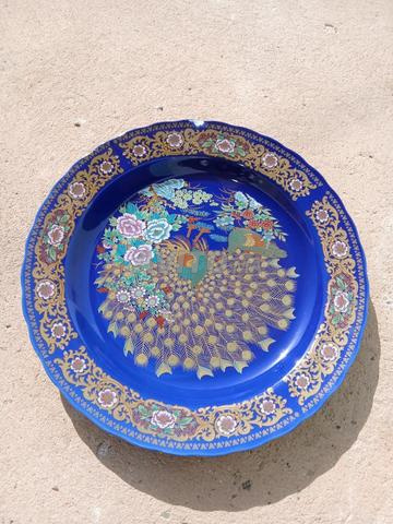 Plat de paon libre (ancien) - 2