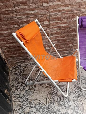 2 chaises de plage pliables - 2