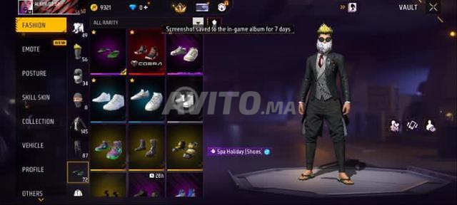 Compte Free Fire rare et brûlé à vendre 😍 - 2