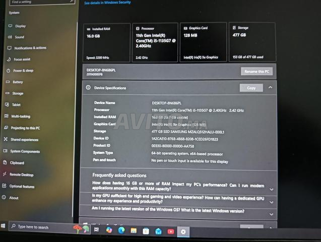 Laptop Lenovo Thinkpad e14 Gen 2 li bghah ydoz prv - 2
