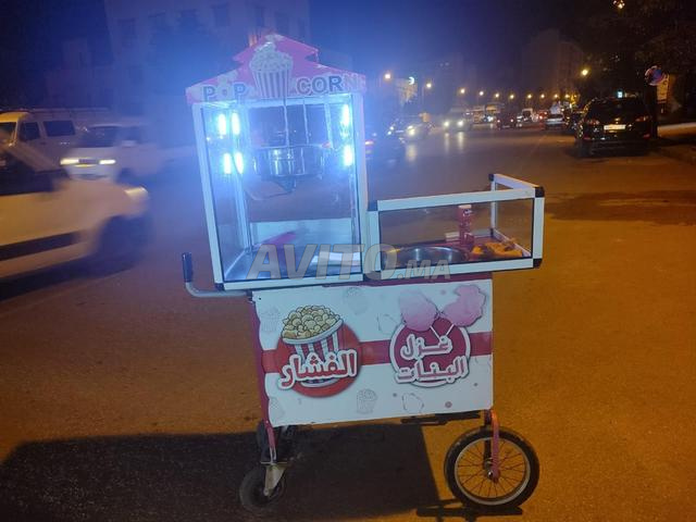Popcorn Cart Popcorn Cross - 2