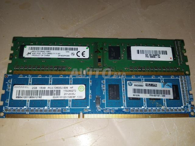 ذاكرة وصول عشوائي DDR3 لسطح المكتب 2 جيجابايت 4 جيجابايت تم اختبارها وتعمل