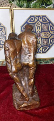 sculpture en bronze lourd - 2