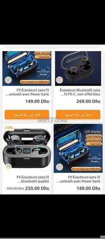 Écouteurs Bluetooth Air F9 pro à très bon prix - 2