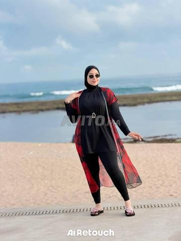 Bienvenue au long burkini alliant élégance