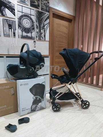 حزمة Cybex Mios gold 4 مع مقعد السيارة Cybex Cloud T
