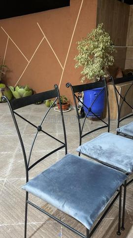 Chaise en fer forgé - 2