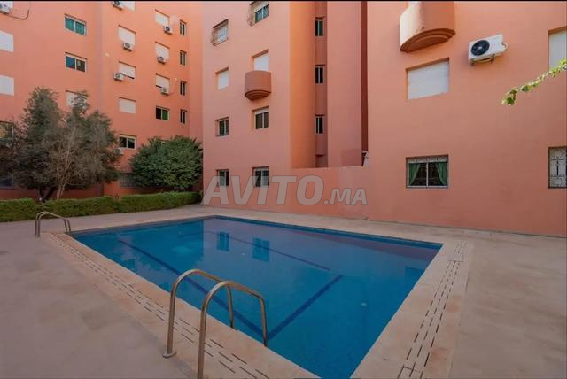 7300Dh ,Appartement à louer 75 m² à Marrakech