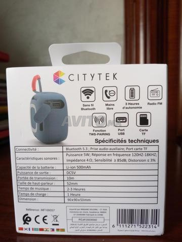 مكبر صوت صغير بلوتوث CITYTEK - 2