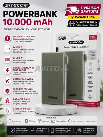 Powerbank Sitecom 10000mAh 20W Charge Rapide