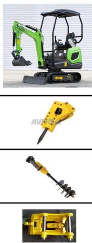 Mini excavatrice 1.2T - 2