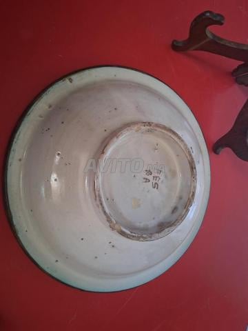 Beau et ancien plat Fès Maroc - 2