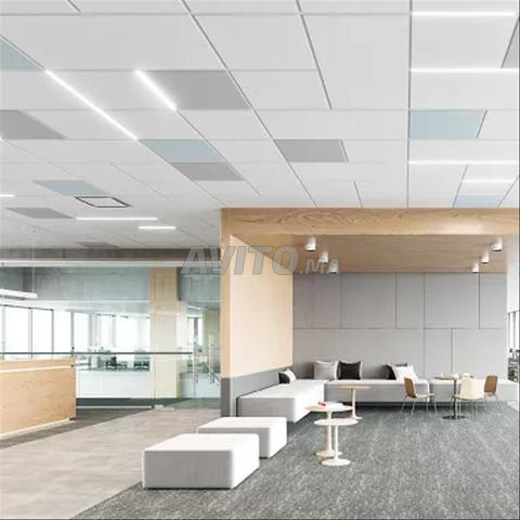 60 M2 Dalle Faux Plafond / ARMSTRONG BIOPLAC - 2