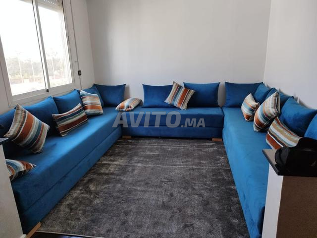 Appartement meublé à louer à la journée à Aïn Sebaa pour familles uniquement