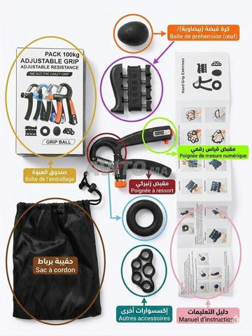 Pack renforcement avant-bras et poigne 100kg