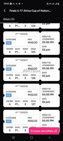 Billets match Sénégal vs Tanzanie - 2