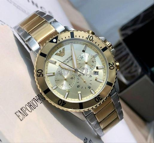 ARMANI Chronographe Argenté - 2