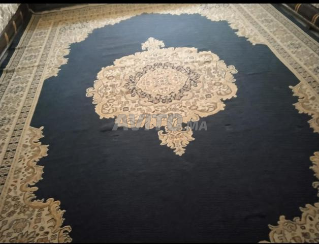 Tapis bleu taille 3/4 - 2