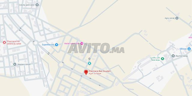 🏢 TERRAIN RDC COMMERCIAL PLUS 3 ÉTAGES – MALAK SAHEL