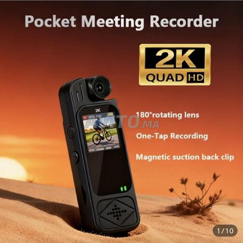 Caméra d'enregistrement en qualité 2K - 2