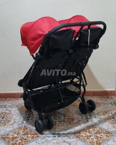 Poussette jumeaux originale comme neuf - 2