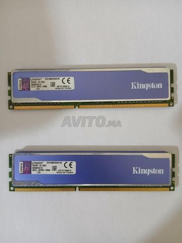 RAM KINGSTON DDR3 4GB × 2 8GB 1600MHZ 1.65V