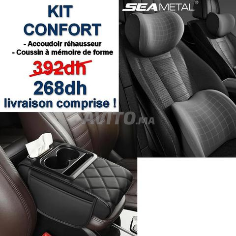 Pack Confort Voiture Accoudoir Coussin Siège
