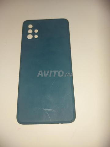 Pochette bleue Samsung A51 - 2